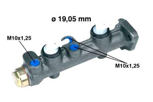 Pompa Hamulcowa Fso 1500 Polonez 1,5 1,6 Metelli