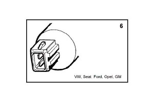 Pompka Spryskiwacza (12v) Ford Galaxy Opel Agila A