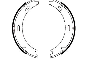Szczęki Hamulcowe Mercedes W203 S203 C209 R171 00-