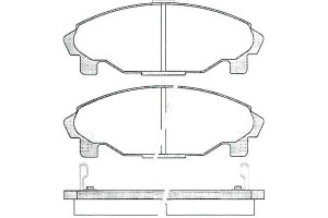 Klocki Hamulcowe Daihatsu Charade Iv Gran Move 1.3