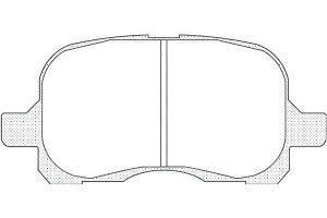 Klocki Hamulcowe Toyota Corolla 1.4-2.0d 04.97-01.