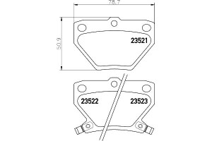 Klocki Hamulcowe Mintex 446620090 446652020 446652
