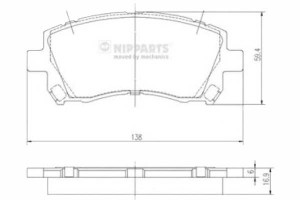 Klocki Hamulcowe Subaru Forester 2.0 98> Impreza 9