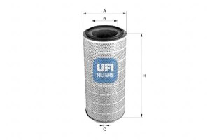 Filtr Powietrza Landrover Defender 2.5tdi 94- Ufi