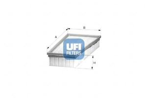 Filtr Powietrza Bmw 2 F45 218d 14- Ufi
