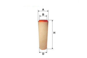Filtr Powietrza E38 E39 E46 3.0td 98- Filtron