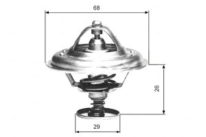 Termostat Citroen Ford Peugeot Renault Gates