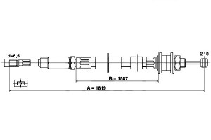 Linka Sprzęgła Vw Lt 28-35 I Lt 40-55 I 2.0-2.7d 0