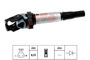 Cewka Zapłonowa Bmw E60 61 87 90 91 92 1,6 2,0 Eps