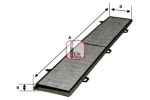 Filtr Kabiny Z Węglem Bmw 1 (e81) 1 (e82) 1 (e87)
