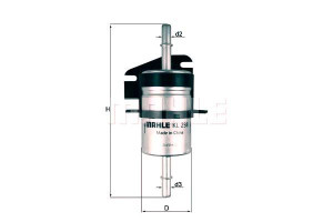 Filtr Paliwa Mahle 46416684 71736106 Alg822