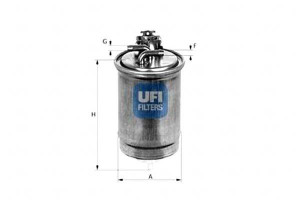 Filtr Paliwa Diesel Ufi