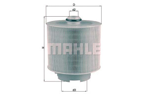 Filtr Powietrza Audi Mahle