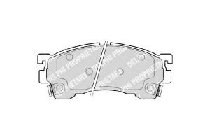 Klocki Hamulcowe Mazda 626 Delphi Ham