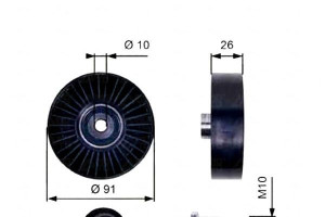 Rolka Prowadząca Pasek Alfa Romeo 145 146 147 155