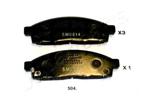 Klocki Hamulcowe Mitsubishi Przód L200 Japanparts