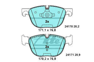 Klocki Hamulcowe Bmw Przód E70 E71 X5 X6 08- Ceram