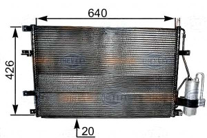 Skraplacz Klimatyzacji Volvo S60 S80 V70 Xc70 98-