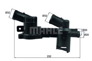 Termostat Vw 80-89c Golf Vi 1,2tsi 09- Behr