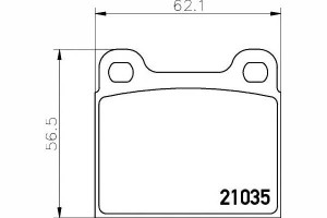 Klocki Hamulcowe Mercedes Tył W123 Textar