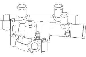 Termostat (83c W Obudowie) Nissan Interstar Primas