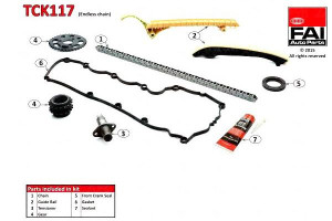 Zestaw Łańcucha Rozrządu Mercedes M166 Z Uszczelni