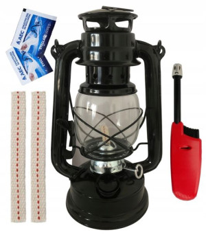 Lampa Naftowa Olejowa Z Uchwytem + Gratis Knot