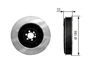 Koło Pasowe Wału Korbowego Alfa Romeo 156 159 166