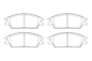Klocki Hamulcowe Hyundai Przód Accent 94-05 Getz 0