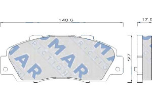 Klocki Hamulcowe Honda Accord Civic Cr-v Rover 620