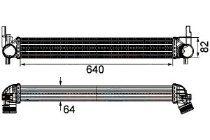 Intercooler Vw Polo 1,2-1,9tdi Hella