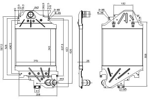 Intercooler Renault Nissens