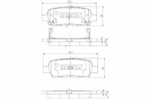 Klocki Hamulcowe Nissan Cube Qashqai Tiida X-trail