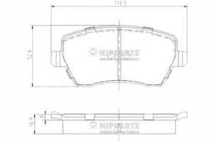 Klocki Hamulcowe Dacia Duster 1.5 Dci Nissan Note