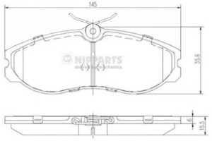 Klocki Hamulcowe Ford Maverick Nissan Serena Terra