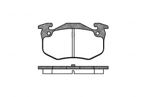Klocki Hamulcowe Peugeot 206 99> 306 94-02 Tył 11m