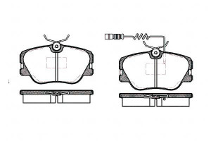 Klocki Hamulcowe Mercedes E-klasa W124 190 W124 19