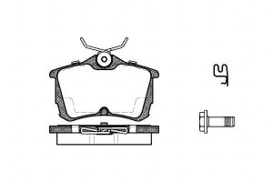Klocki Hamulcowe Honda Accord 15mm Wva23527 Z Czuj