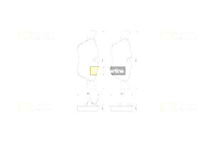Klocki Hamulcowe Volvo 850 C70 S70 V70 * Kpl Starl