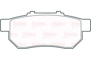 Klocki Hamulcowe Valeo 43022s04e00 43022sr3g01 430