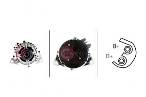 Alternator Casco 91547602 101549802 301500ri A0187