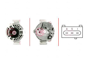 Alternator Casco 1031134 1032652 93bb10300ff 97bb1