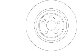 Tarcze Hamulcowe 2szt Mercedes W163 Ml-klasa 99-05