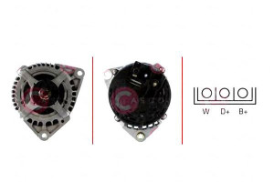 Alternator Casco Yle10075 Yle10113 Yle1013 Ada4697