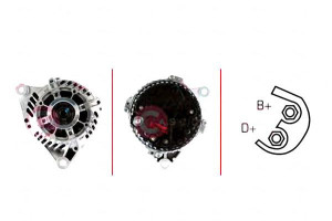 Alternator Casco 9621308580 57051k 570500 5705hj