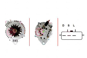 Alternator Casco Lr1110709 B Lr1110710f Lr1110723c