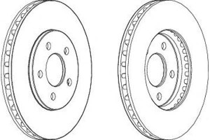 Tarcze Hamulcowe 2szt Chrysler Sebring Stratus Dod
