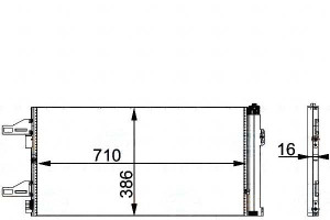 Skraplacz Behr Hella 6455eq 6455he 53185115 136123