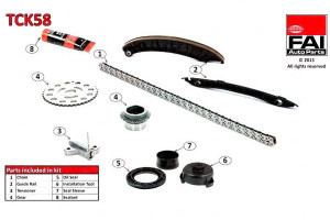 Zestaw Łańcucha Rozrządu Nissan Opel Renault Qashq