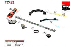 Zestaw Łańcucha Rozrządu Toyota Dohc Yaris Vitz (_